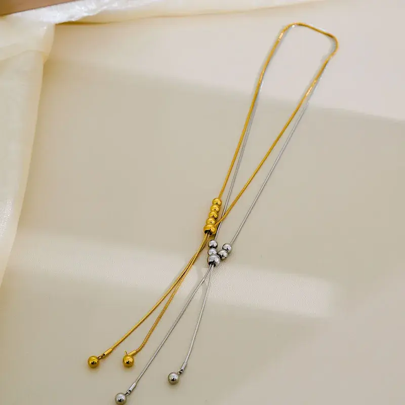 Rope Bead Necklace - FY0287